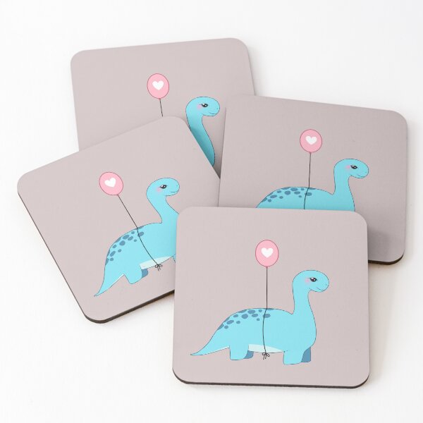 Item preview, Cute Blue Dinosaur Valentine's Day designed and sold by SinaBaniArt.