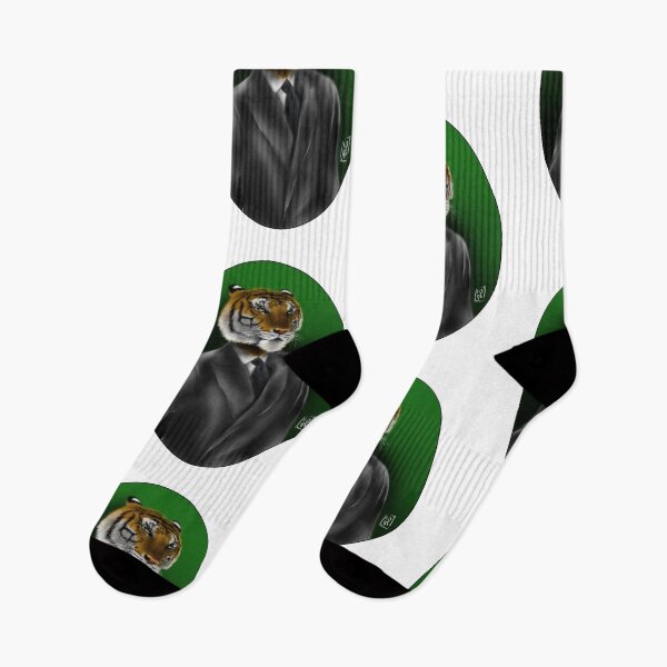 Item preview, Tiger in the suit designed and sold by IguanaOnAStick.