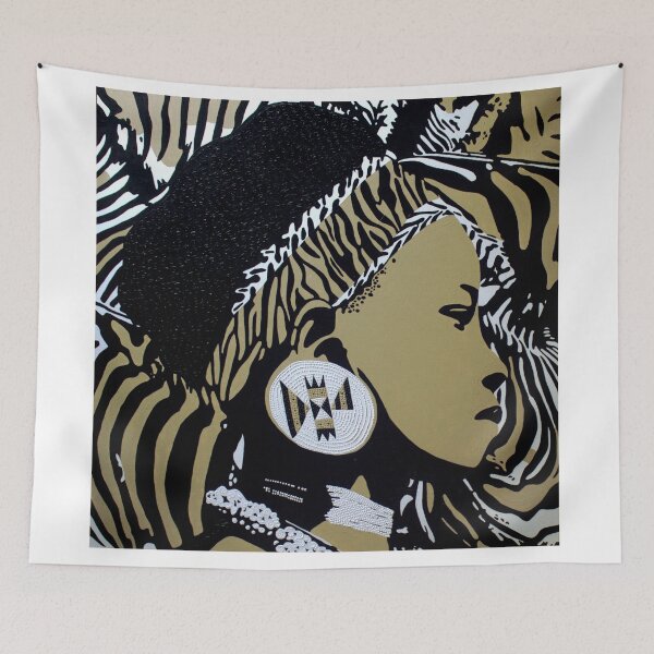 Item preview, Zulu girl zebra print designed and sold by irenejonker.