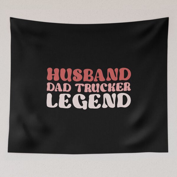 Item preview, Husband Dad Trucker Legend designed and sold by finchestee.