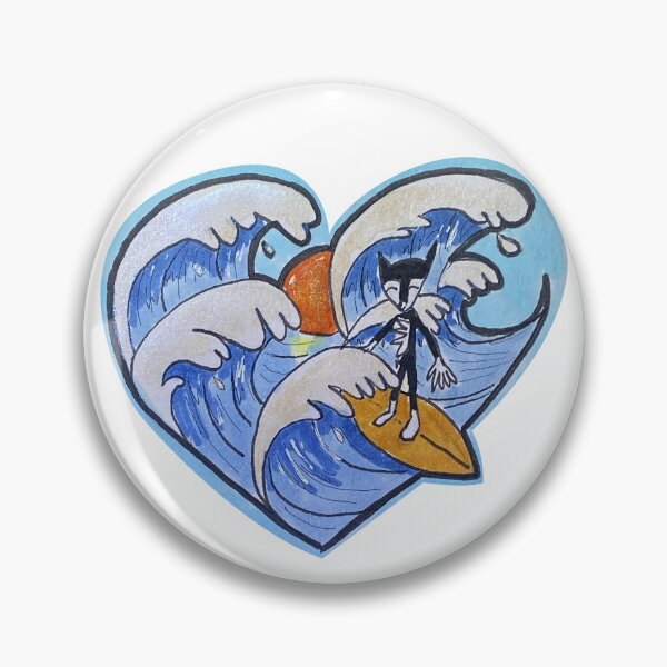 Item preview, Starting the day surfing waves at my favorite spot designed and sold by friendly-fox.