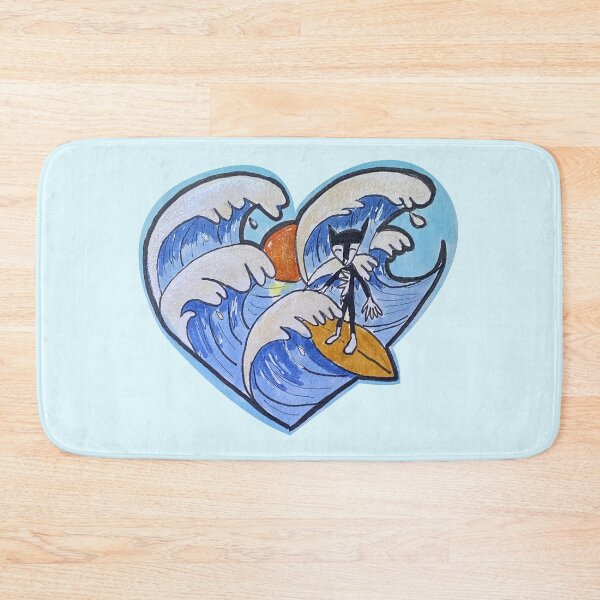 Item preview, Starting the day surfing waves at my favorite spot designed and sold by friendly-fox.