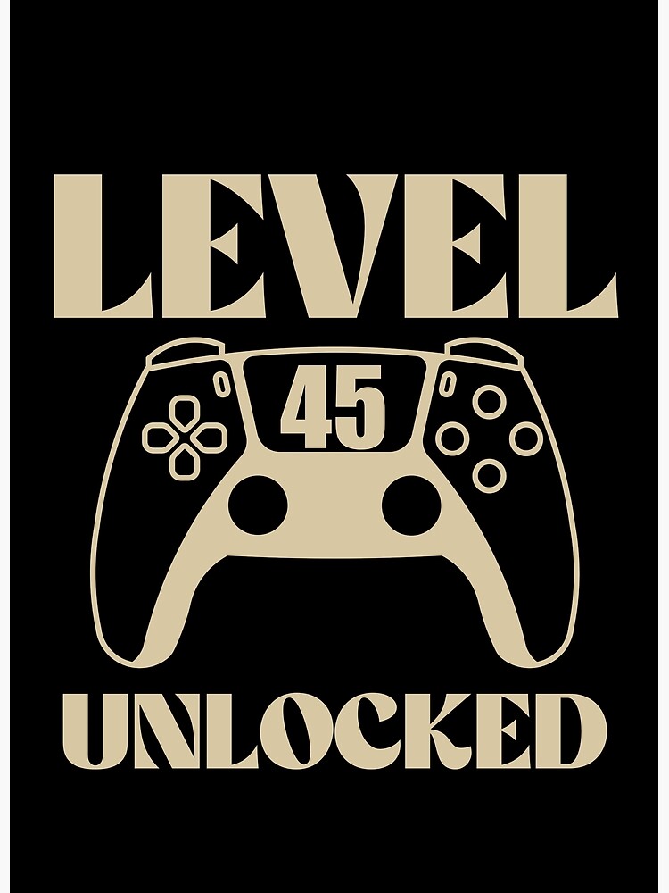 Level 45 unlocked  Tapestry for Sale by VINOSILVER