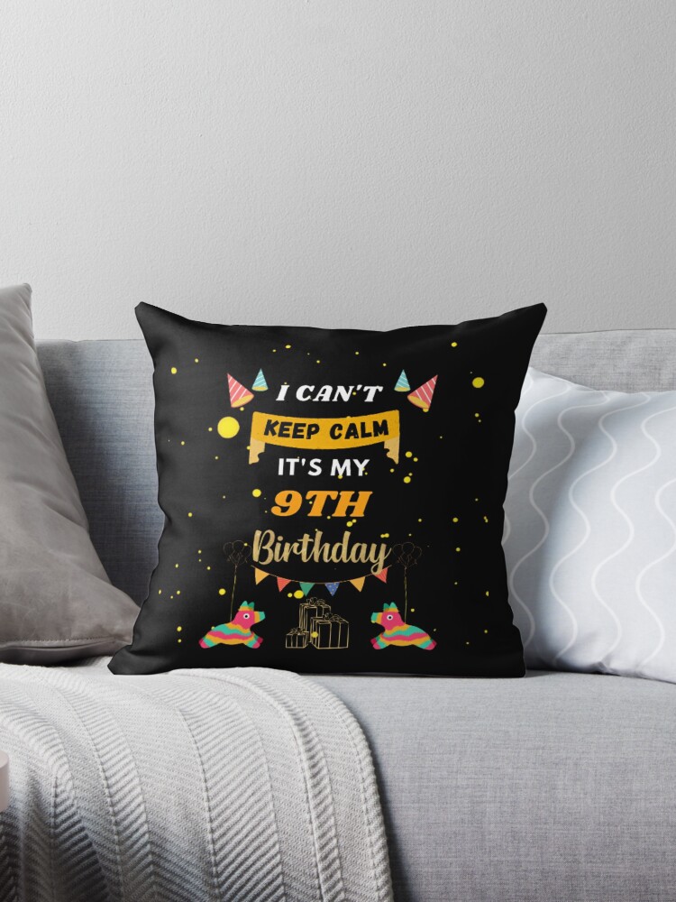 7th Birthday Gifts for Girls, Gifts for 7 Year Old Girls Pillow Cover 18X  18, 7th Birthday Decorations for Girls, 7 Year Old Gifts, 7 Year Old Girl