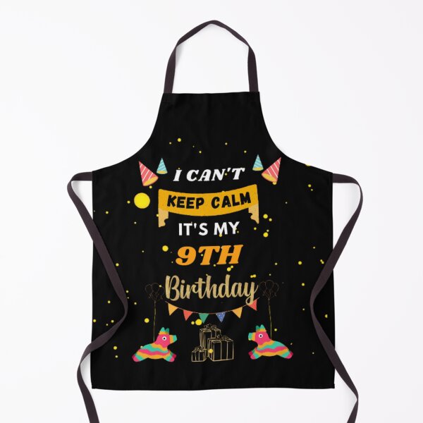 Item preview, 9 Year Old I Can't Keep Calm It's My 9th Birthday designed and sold by Designspr0.