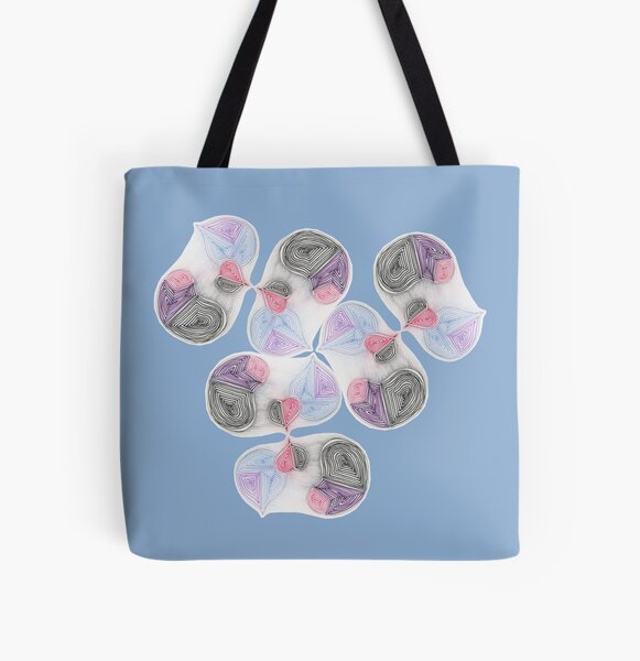 Clown 1 collage spring All Over Print Tote Bag