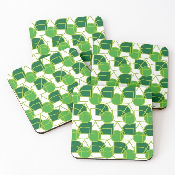 Item preview, Forma Geométrica verde vintage Retrô designed and sold by GirlaineSQ.
