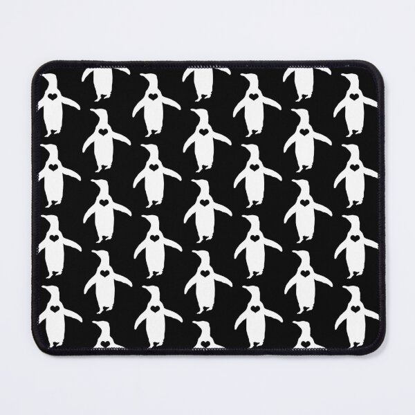 Item preview, Hoiho Penguin with a big heart white penguin red heart designed and sold by SBPenguins.