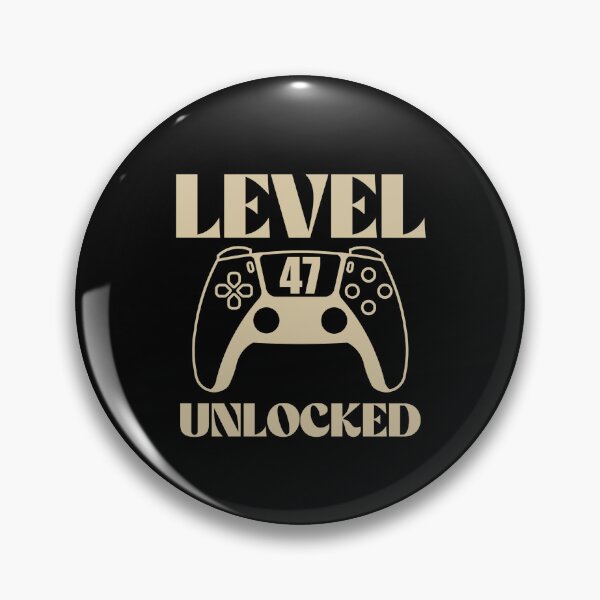 Item preview, Level 47 Unlocked designed and sold by VINOSILVER.