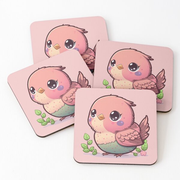 Item preview, Cute Pink Bird designed and sold by AxeWave.