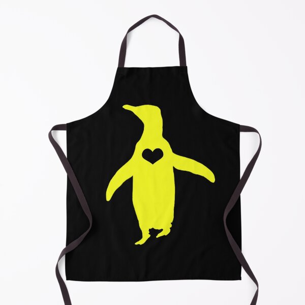 Item preview, Hoiho Penguin with a big yellow penguin black heart designed and sold by SBPenguins.