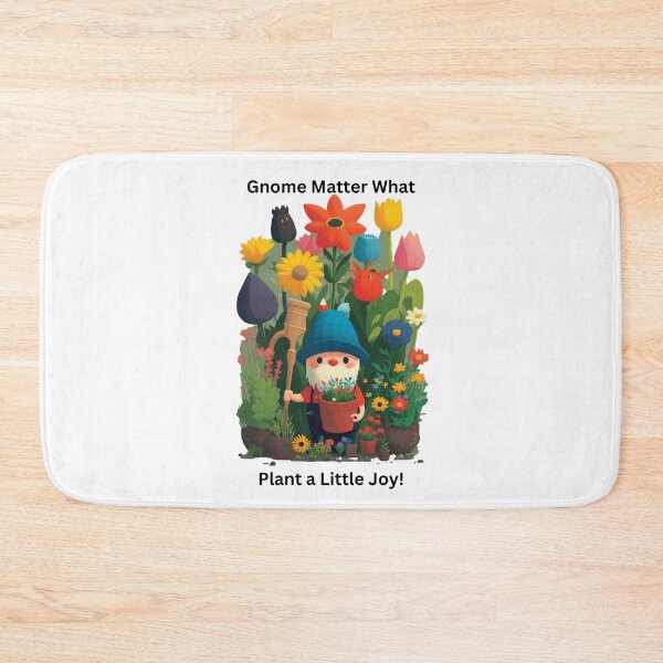 Item preview, Gnome Matter What, Plant a Little Joy! - A Wildflower Garden Design designed and sold by Mindful-Designs.