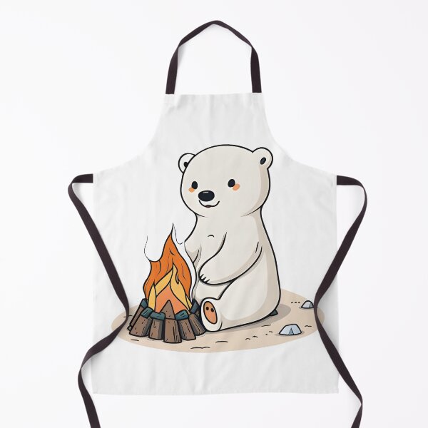 Item preview, Campfire Polar Bear designed and sold by Style PoP.