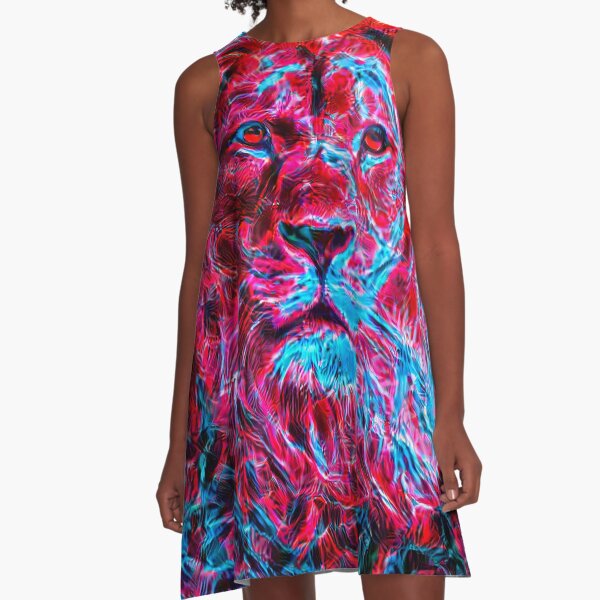 Item preview, Psychedelic lion #24 designed and sold by mrbribe.