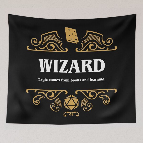 Item preview, Wizard Class Tabletop RPG Gaming designed and sold by pixeptional.