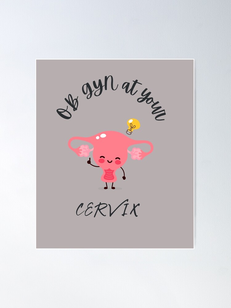 Uterus At Your Cervix Acrylic Design