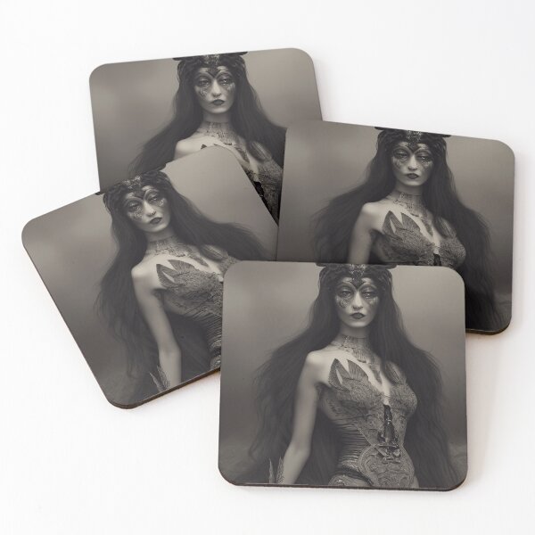 Item preview, Raven Warrior Queen of the Dark Realm designed and sold by stine1.