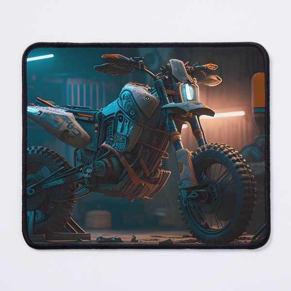 Item preview, Futuristic Cyberpunk Dirt Bike designed and sold by beluxe.