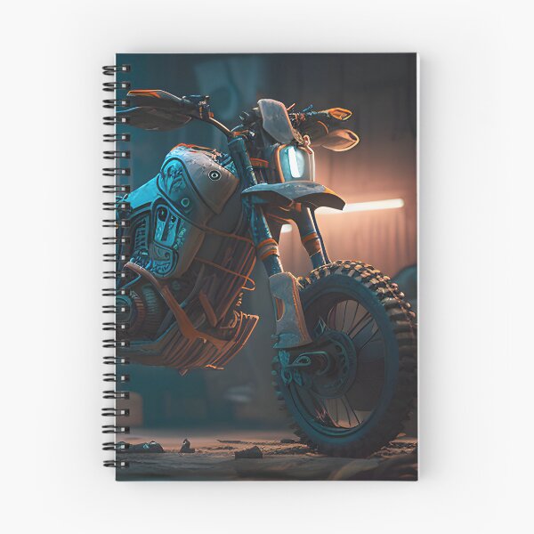 Item preview, Futuristic Cyberpunk Dirt Bike  designed and sold by beluxe.