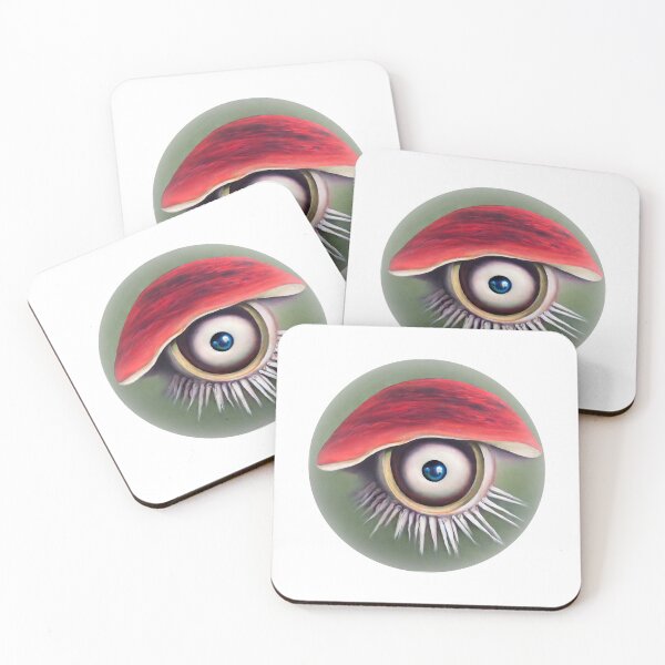 Item preview, Abstract AI inspired eye of the mushroom designed and sold by Deborah Regan.
