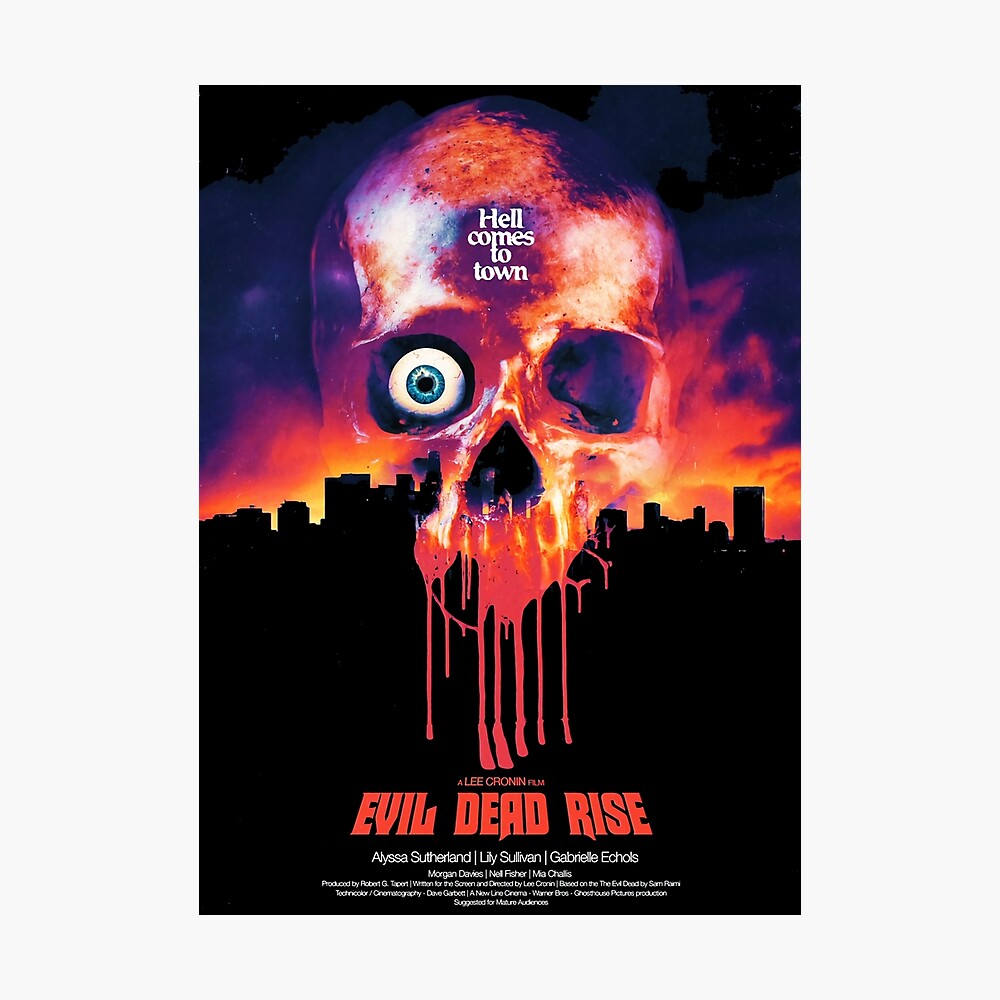 Evil Dead Rise 2023 Poster for Sale by apolloroca