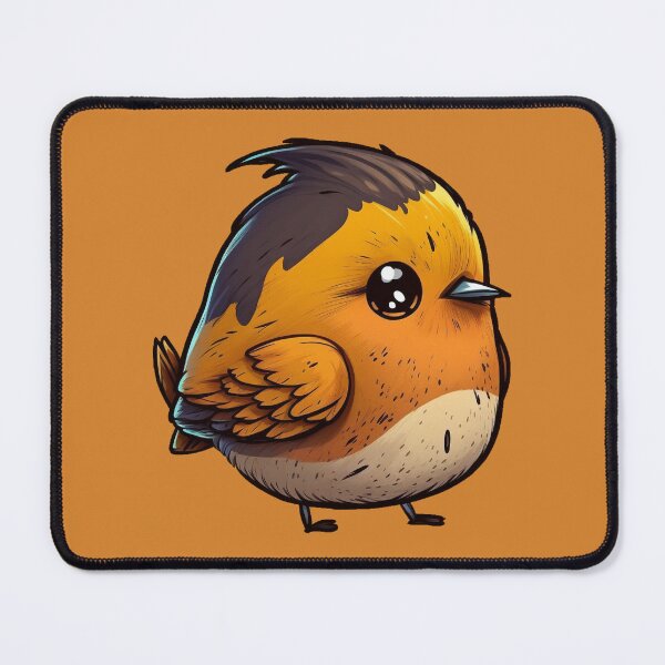Item preview, Little Orange Passerine designed and sold by AxeWave.