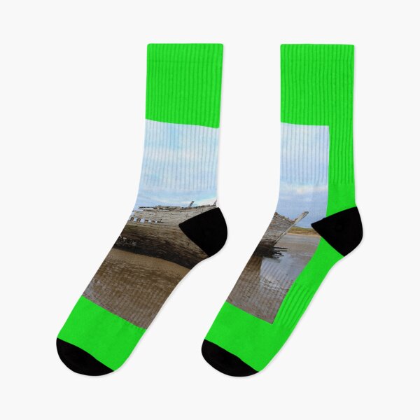 Item preview, Beached boat wreck county donegal ireland designed and sold by eddiebarronshop.