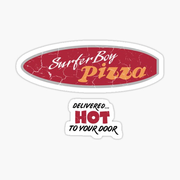 Artikel-Vorschau von Surferboy-Pizza, designt und verkauft von Brick'a'Brack.