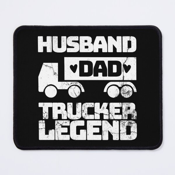Item preview, Husband Dad Trucker Legend, Funny Tracker Gifts, Trucker Dad designed and sold by DADA635.