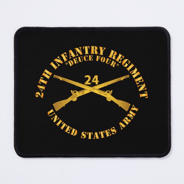 Item preview, Army - 24th Infantry Regiment - Deuce Four - Branch Insignia designed and sold by Military Insignia Products.