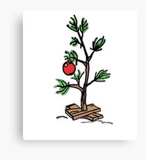 Charlie Brown's Christmas Tree Canvas Print