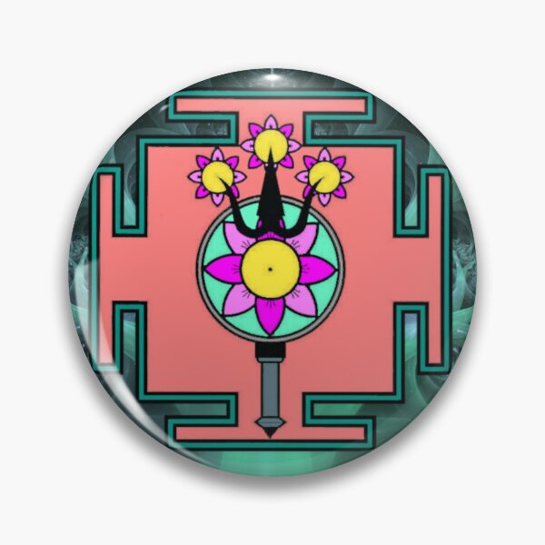 Item preview, Flower reflection mandala designed and sold by MoodysT's.
