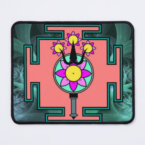 Item preview, Flower reflection mandala designed and sold by MoodysT's.