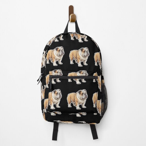 Item preview, Cute Bulldog Cartoon Anime Style designed and sold by AnimalArtPhotos.