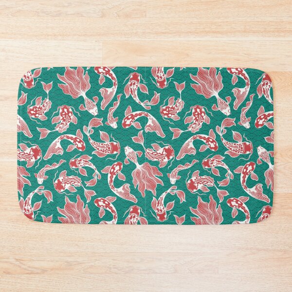 Item preview, Koi Fish Pond - Colorful Ver.| Japanese Pattern design designed and sold by Polariszero.