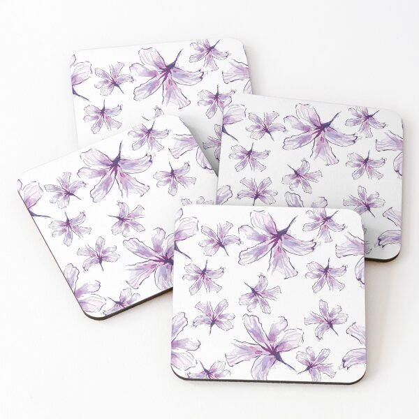 Item preview, Purple Floral Pattern designed and sold by Nesro34.