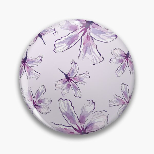 Item preview, Purple Floral Pattern designed and sold by Nesro34.