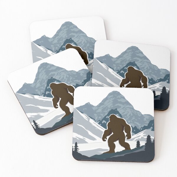 Item preview, Yeti in mountains  designed and sold by Maryberry96.