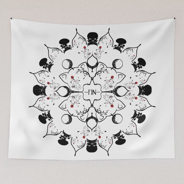 Item preview, Moogle Mandala  designed and sold by CKastellanos.