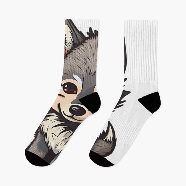 Item preview, Cute chibi wolf designed and sold by Harlechryzz.