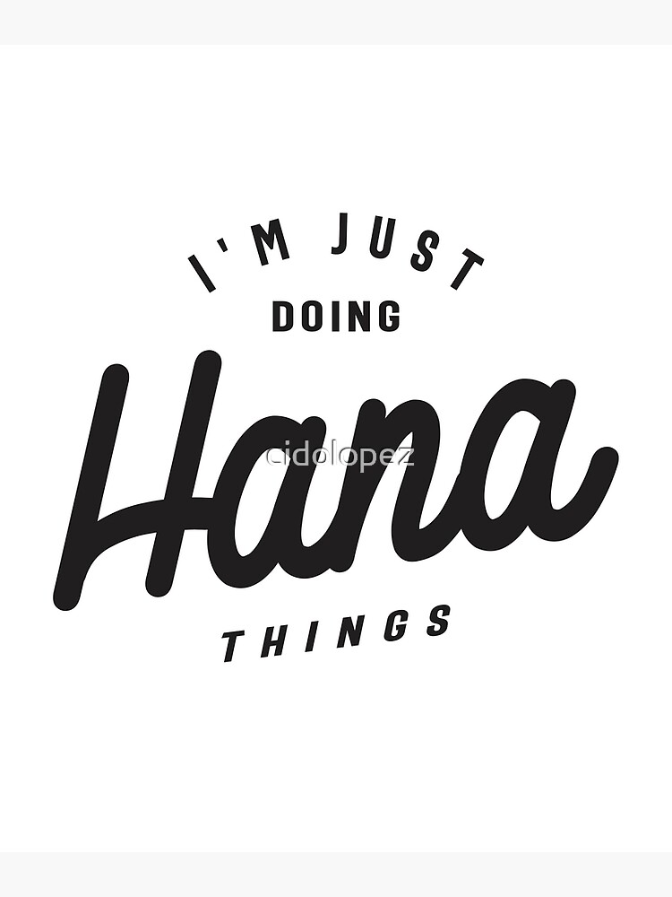 Hana‪‪‪ᵕ̈*ページ Hana Name Personalized Birthday Name Hana‬‬‬