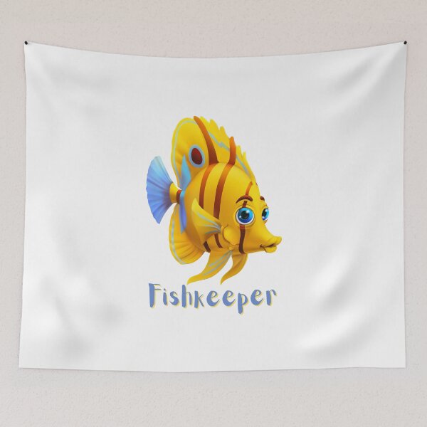 Item preview, Fishkeeper Marine Fish 3D. For a fish keeper, for a fish breeder, for a pet shop. designed and sold by Wentoo.