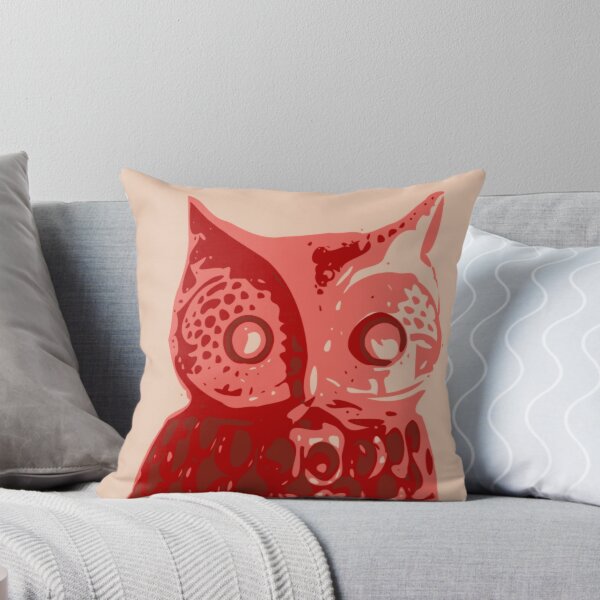 Item preview, Abstract Owl red designed and sold by Keshava Shukla.