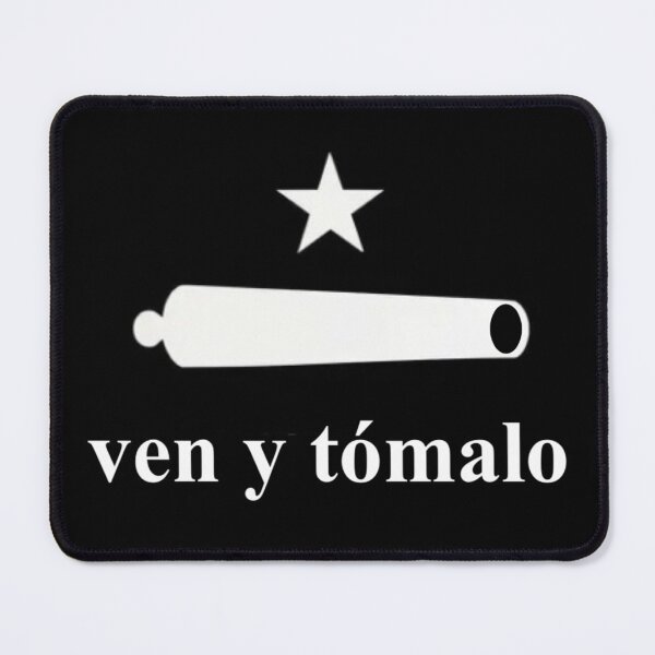 Item preview, Bandera negra de "Ven y tómalo" (Spanish Black 'Come and Take It' Flag) designed and sold by JonathanR1994.