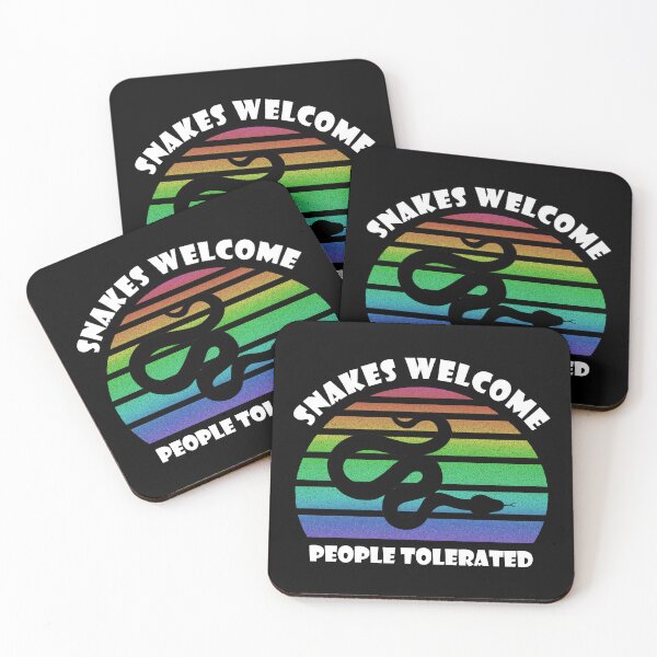 Item preview, Snakes Welcome People Tolerated designed and sold by SyzygyCreative.