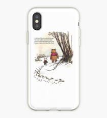 winnie the pooh famous quote piglet iPhone Case