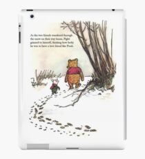 winnie the pooh famous quote piglet iPad Case/Skin