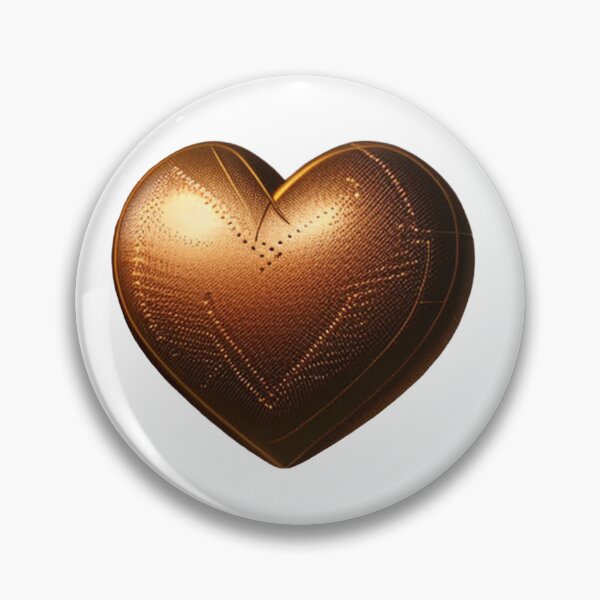 Item preview, Gold Heart designed and sold by Digiheart.