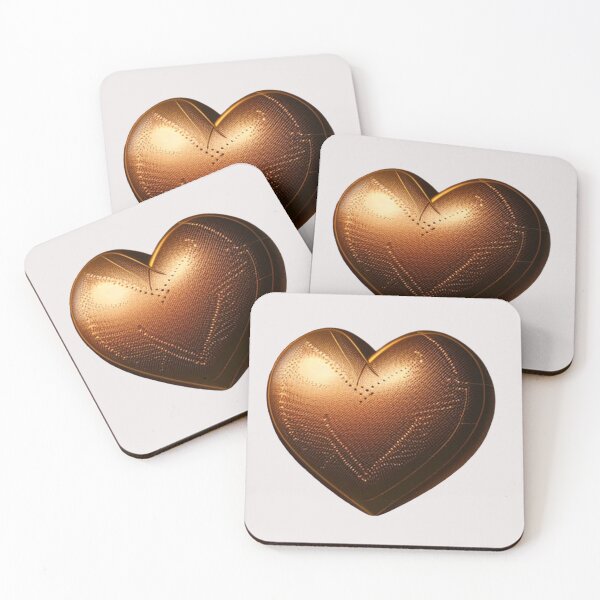 Item preview, Gold Heart designed and sold by Digiheart.