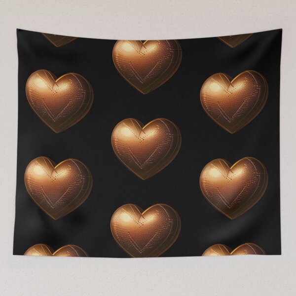 Item preview, Gold Heart designed and sold by Digiheart.